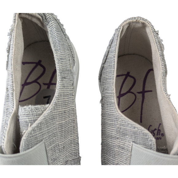 Blowfish Gray Maura Surfer Slip-on Sneakers Size 7 - Picture 5 of 6